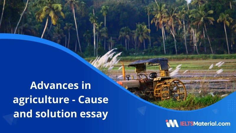 agriculture essay for ielts