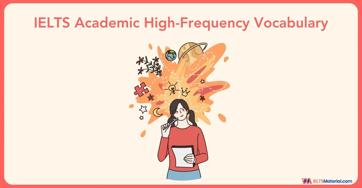IELTS academic high-frequency vocabulary and words