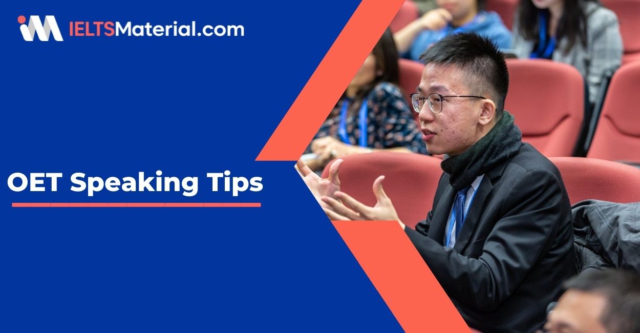 OET Speaking Tips: Tips to Improve your OET Speaking
