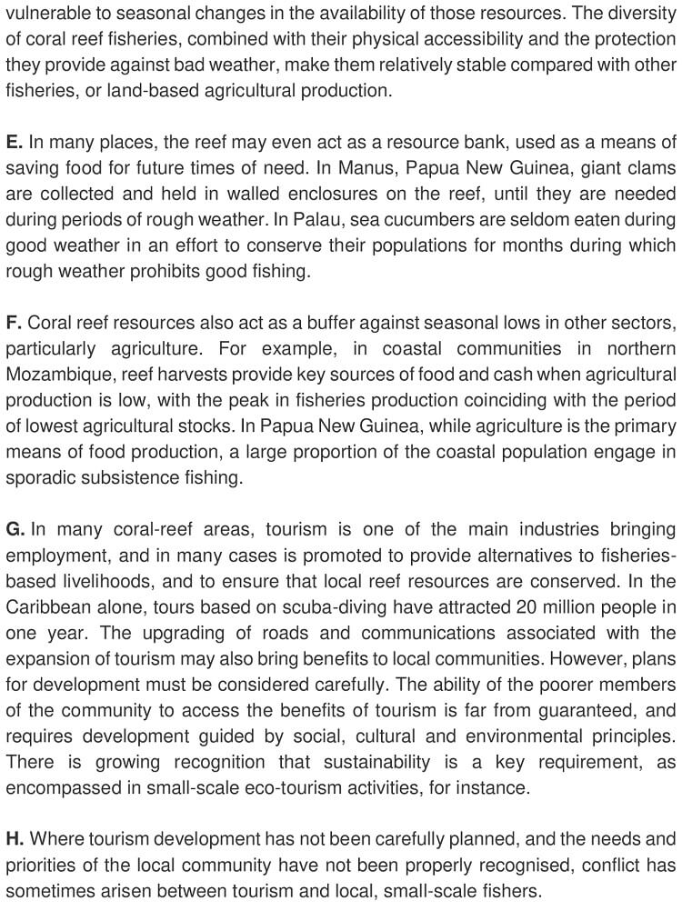 The Economic Importance Of Coral Reefs_1