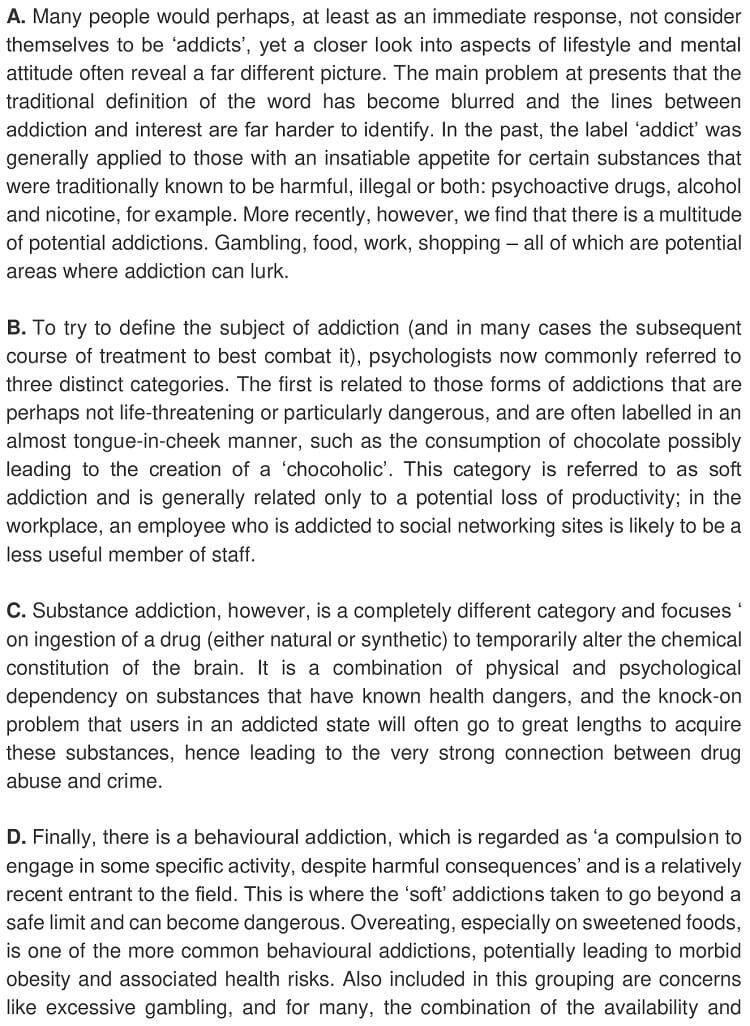 The Nature Of Addiction