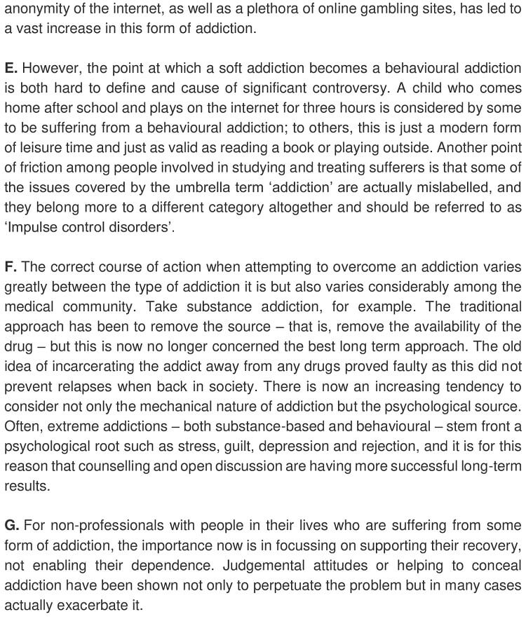 The Nature Of Addiction