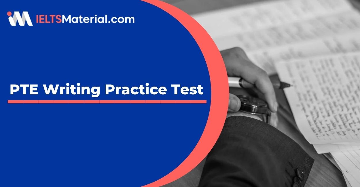 PTE Writing Practice Tests 2022
