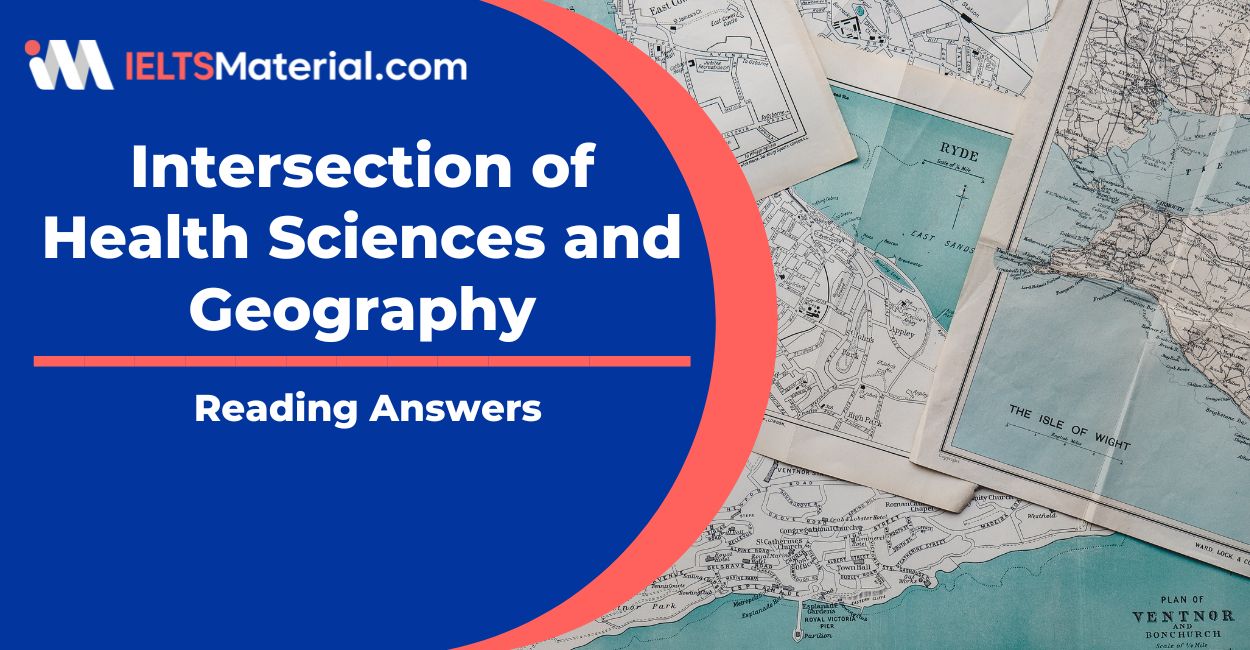 Intersection of Health Sciences and Geography Reading Answers