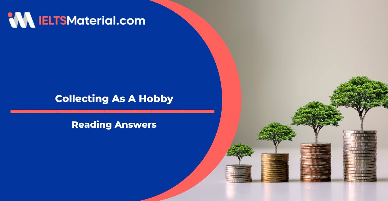 Collecting As A Hobby Reading Answers