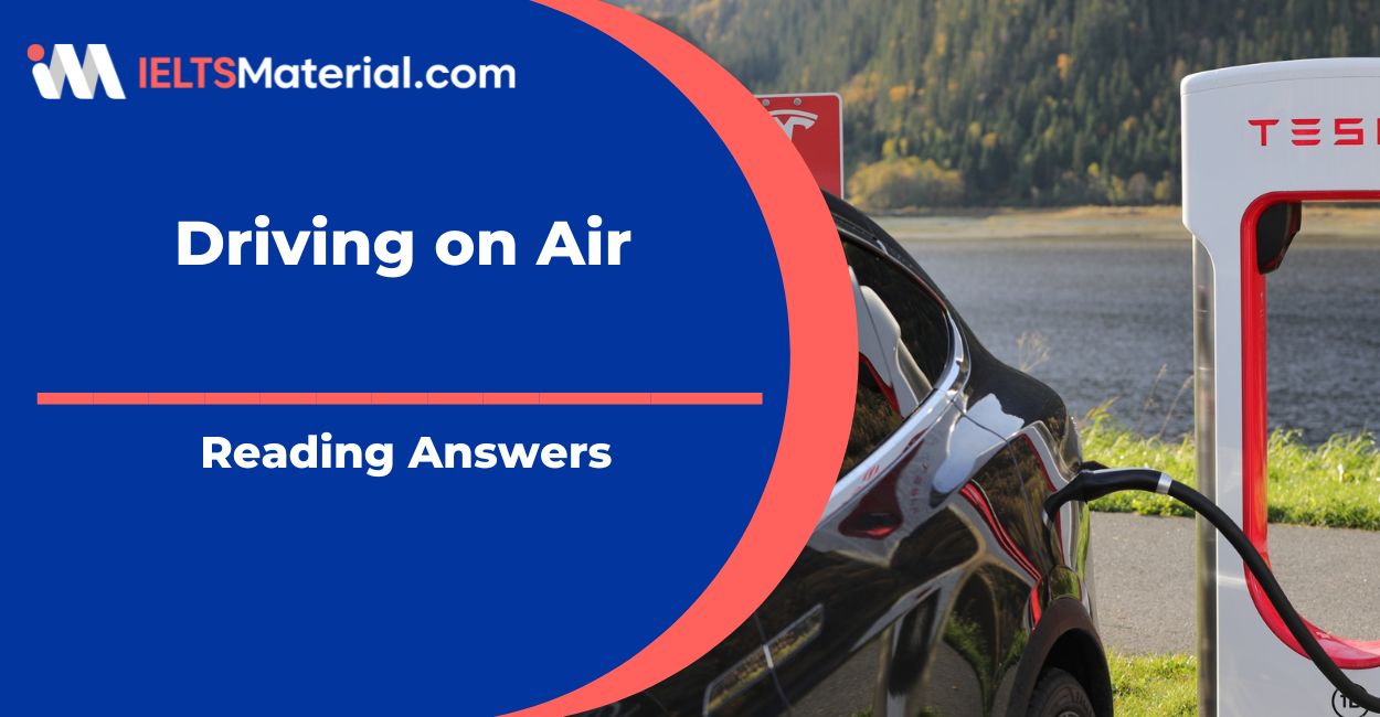 Driving on Air Reading Answers