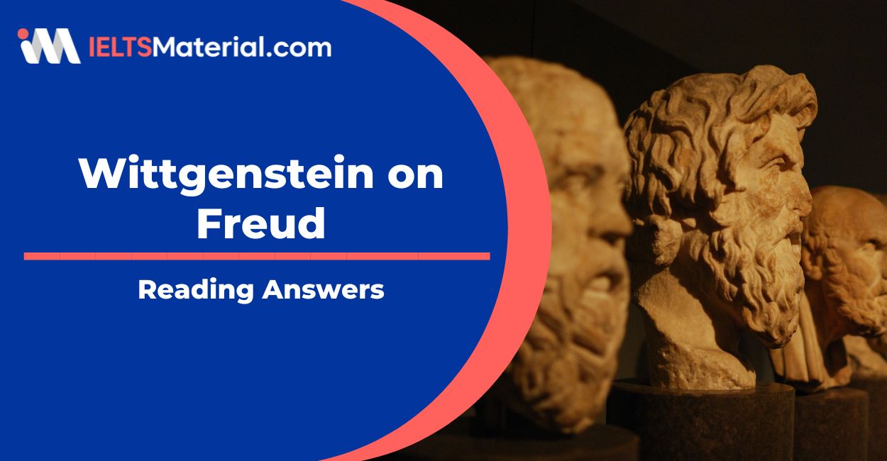 Wittgenstein on Freud Reading Answers