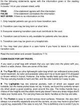 Transition Care for the Elderly IELTS Reading Answers