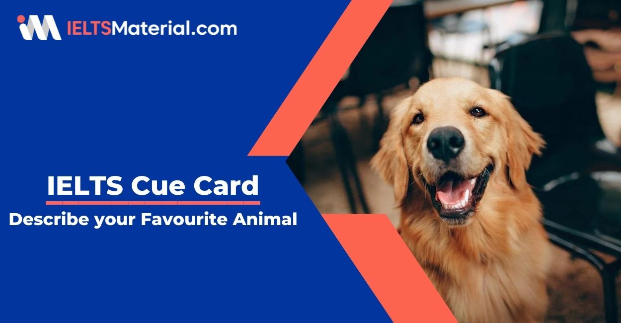 Describe your Favourite Animal- IELTS Cue Card 
