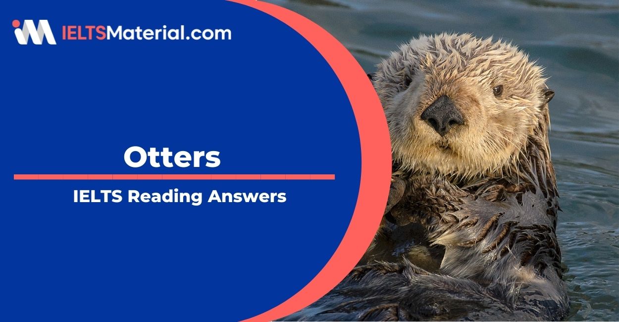 Otters- IELTS Reading Answers 