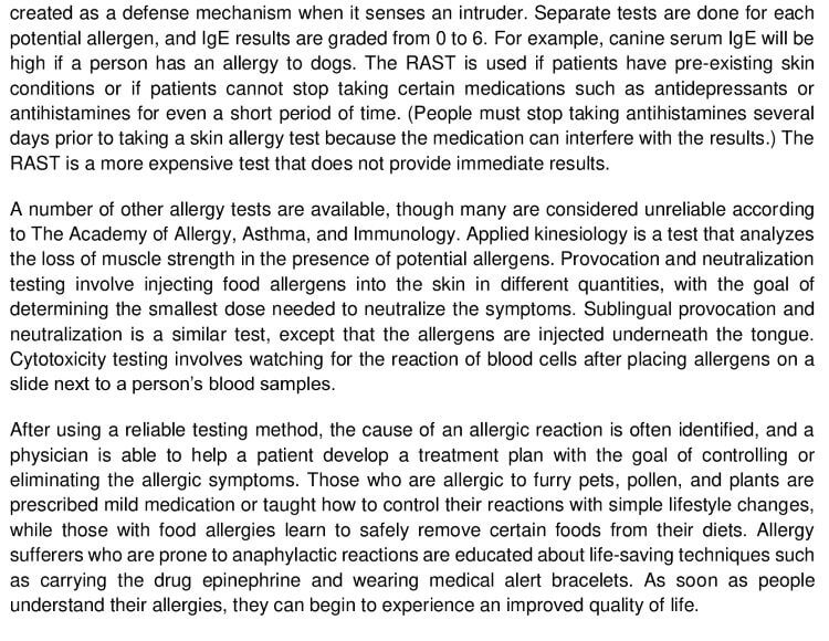 Allergy Testing 1