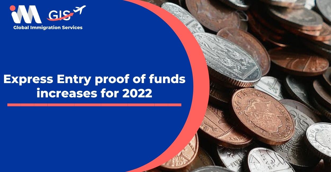 Express Entry Proof of Funds Increases for 2022