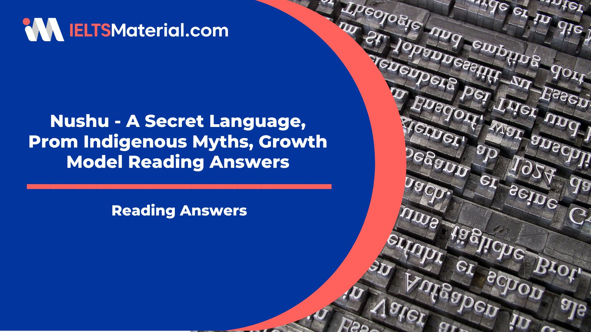 Nushu – A Secret Language – Reading Answers