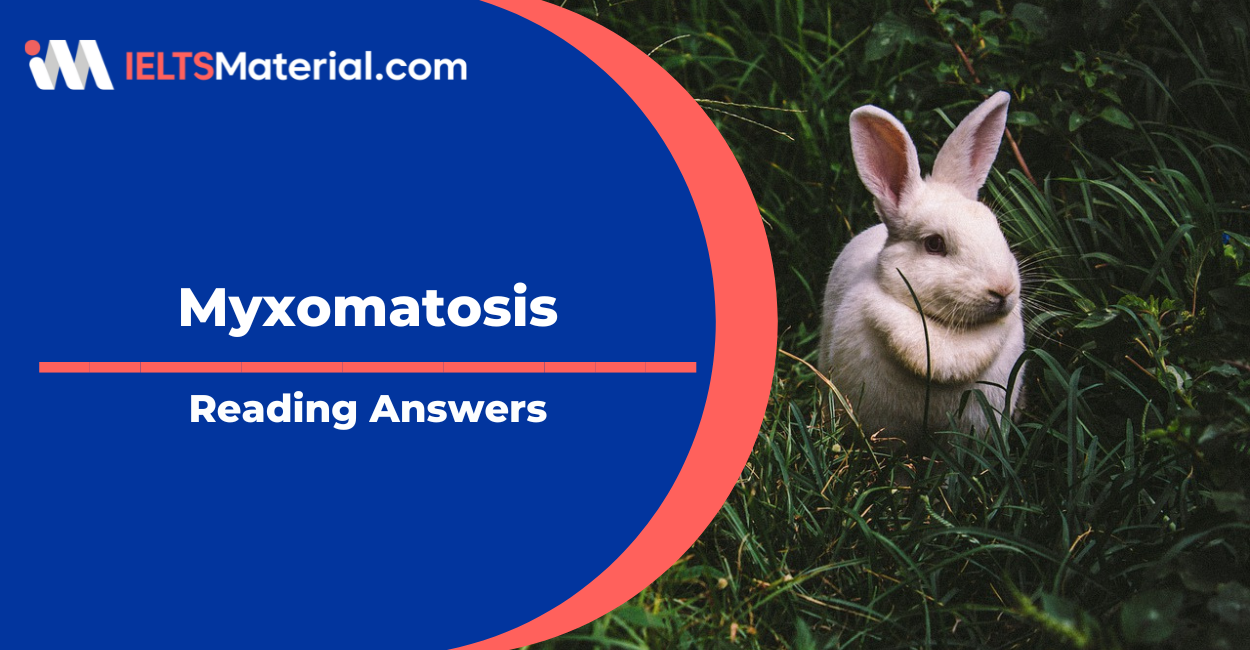 Myxomatosis- IELTS Reading Answers