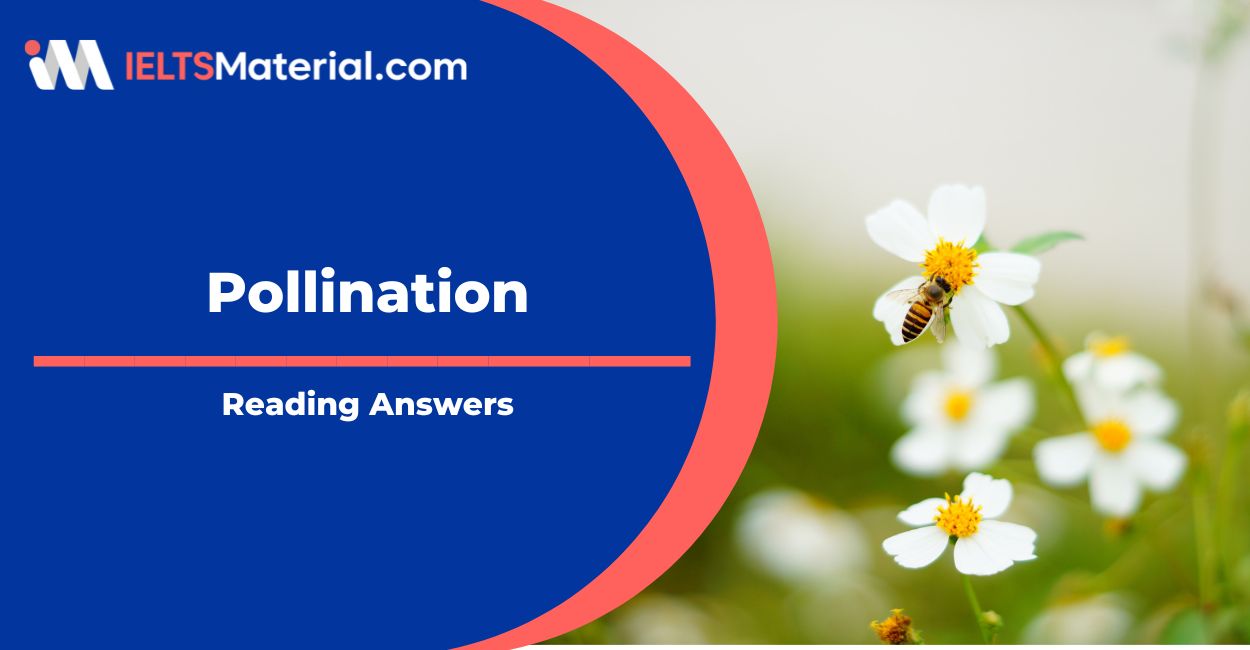 Pollination Reading Answers