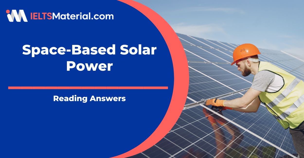 Space-Based Solar Power Reading Answers
