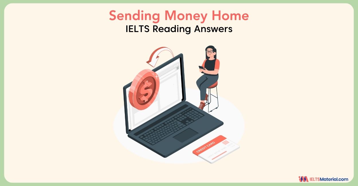 Sending Money Home Reading Answers