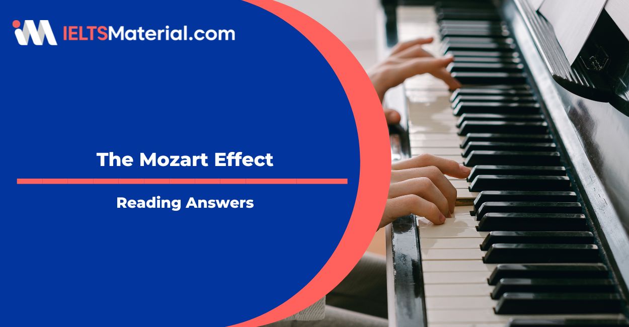 The Mozart Effect Reading Answers