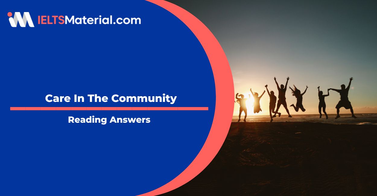 Care In The Community Reading Answers