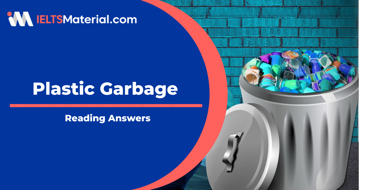 Plastic Garbage Reading Answers