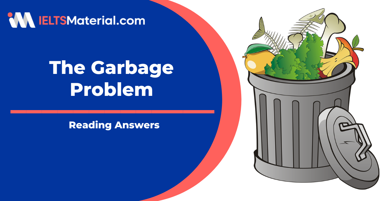 The Garbage Problem Reading Answers