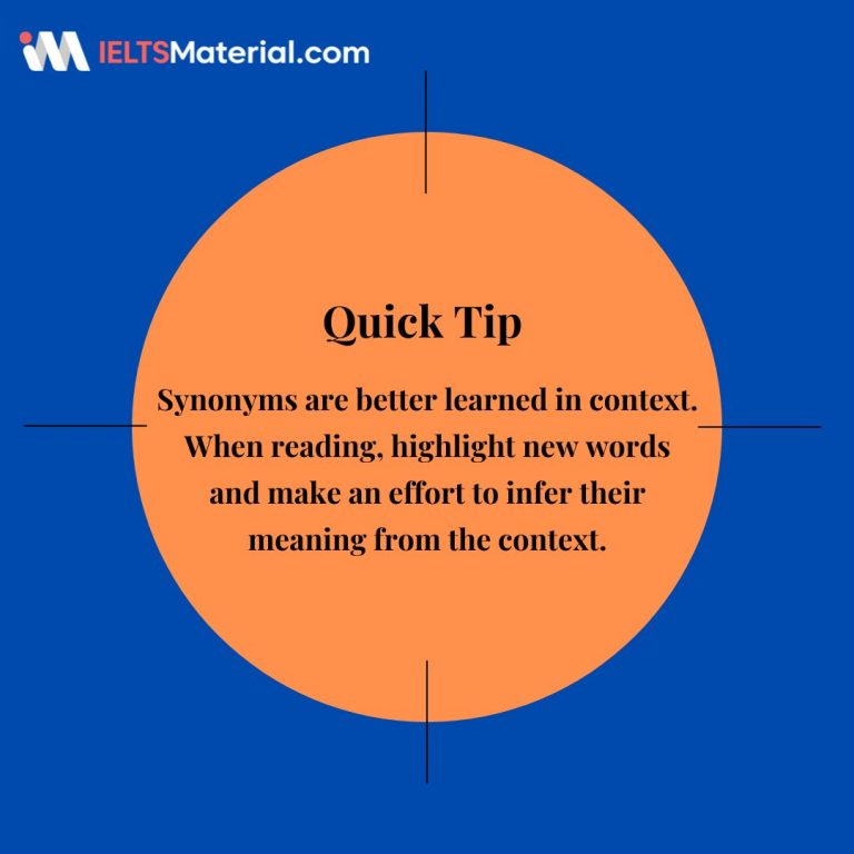 Synonyms Test for OET with Complete Guide