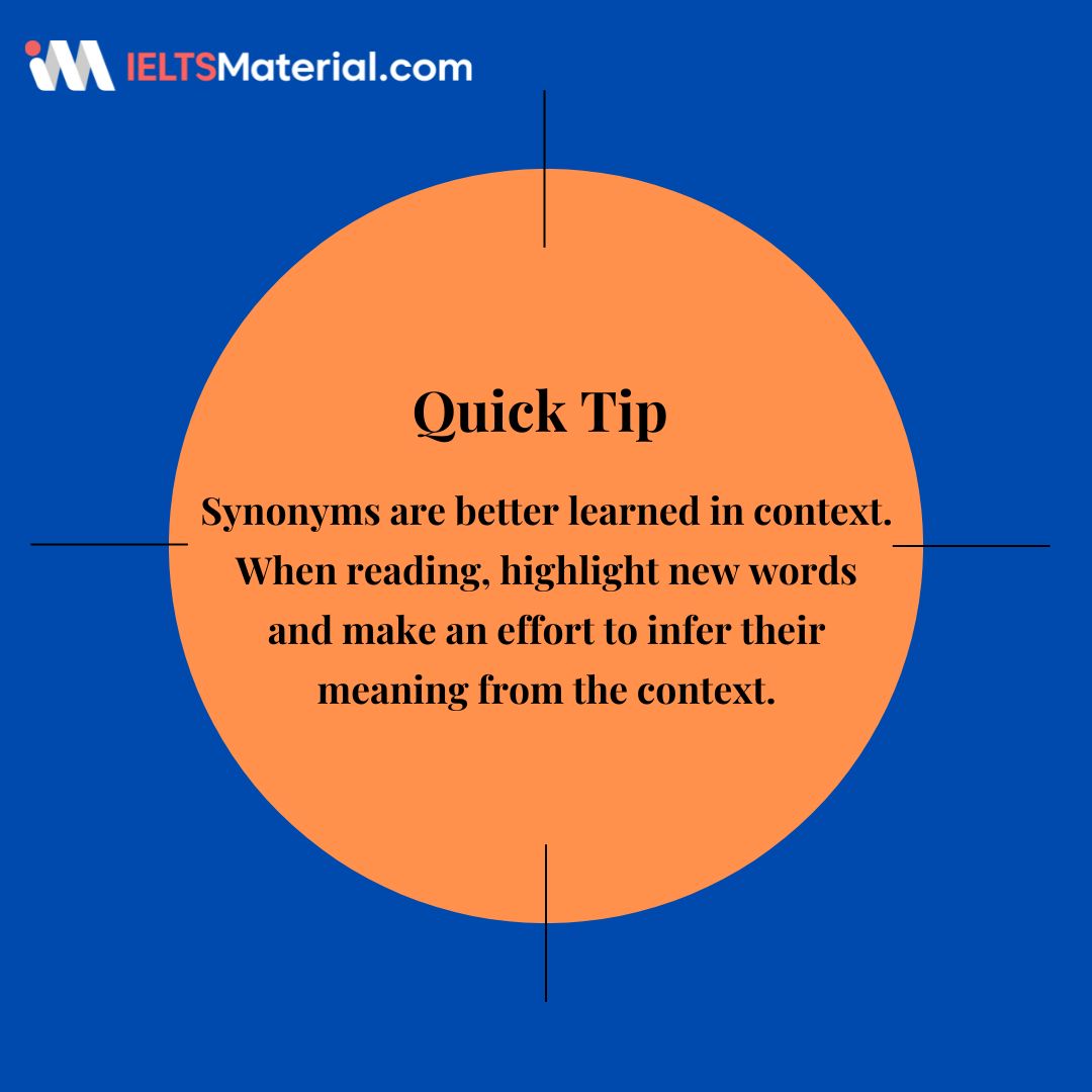 Synonyms Test for OET with Complete Guide