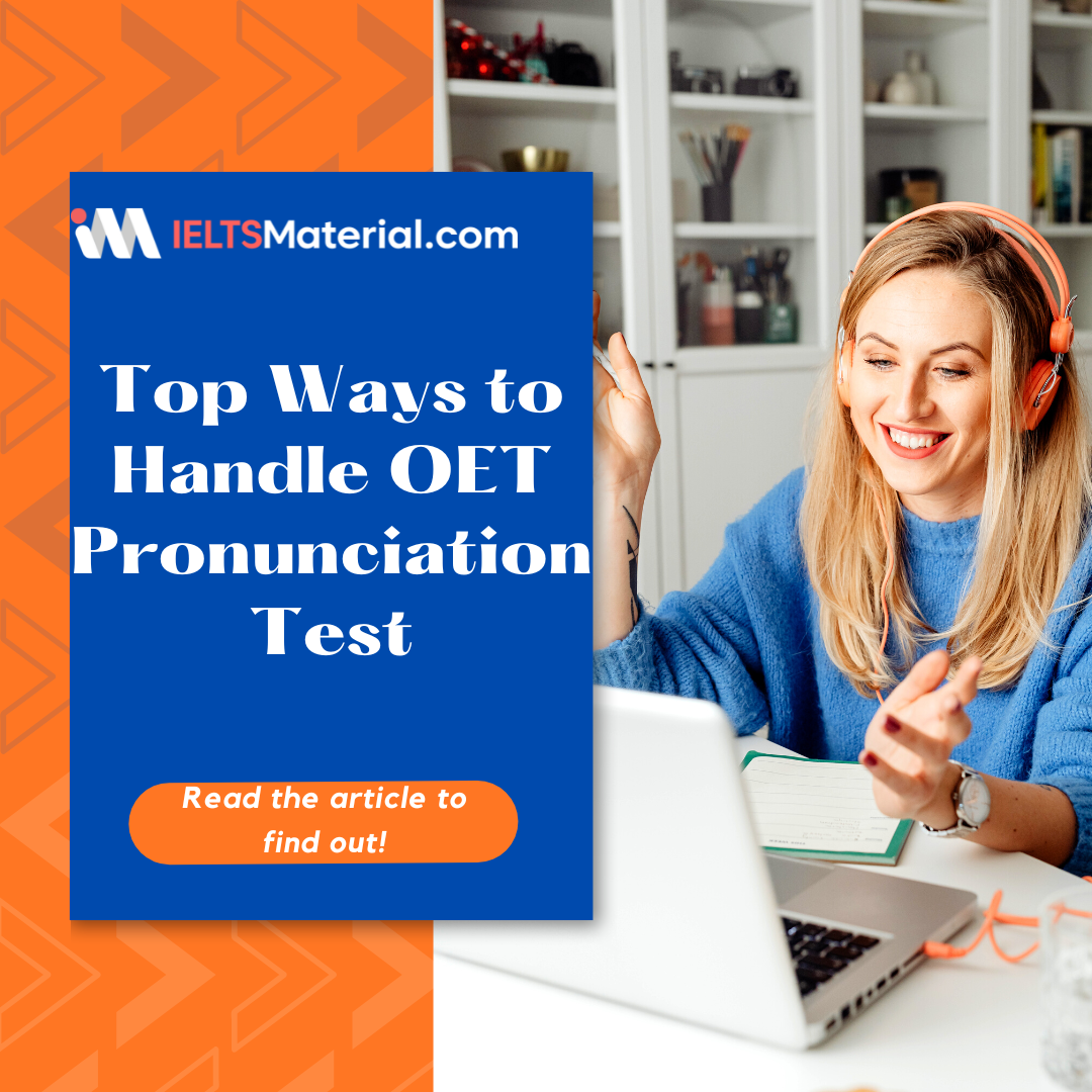 Top Ways to Handle OET Pronunciation Test