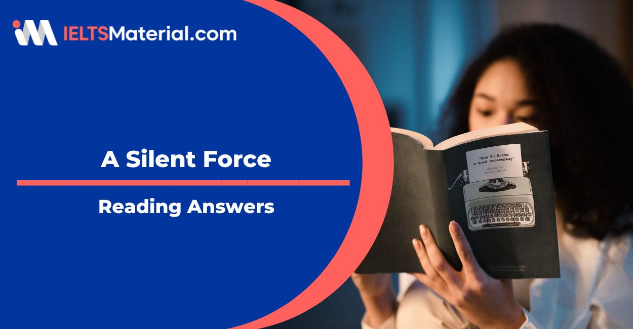 A Silent Force Reading Answers