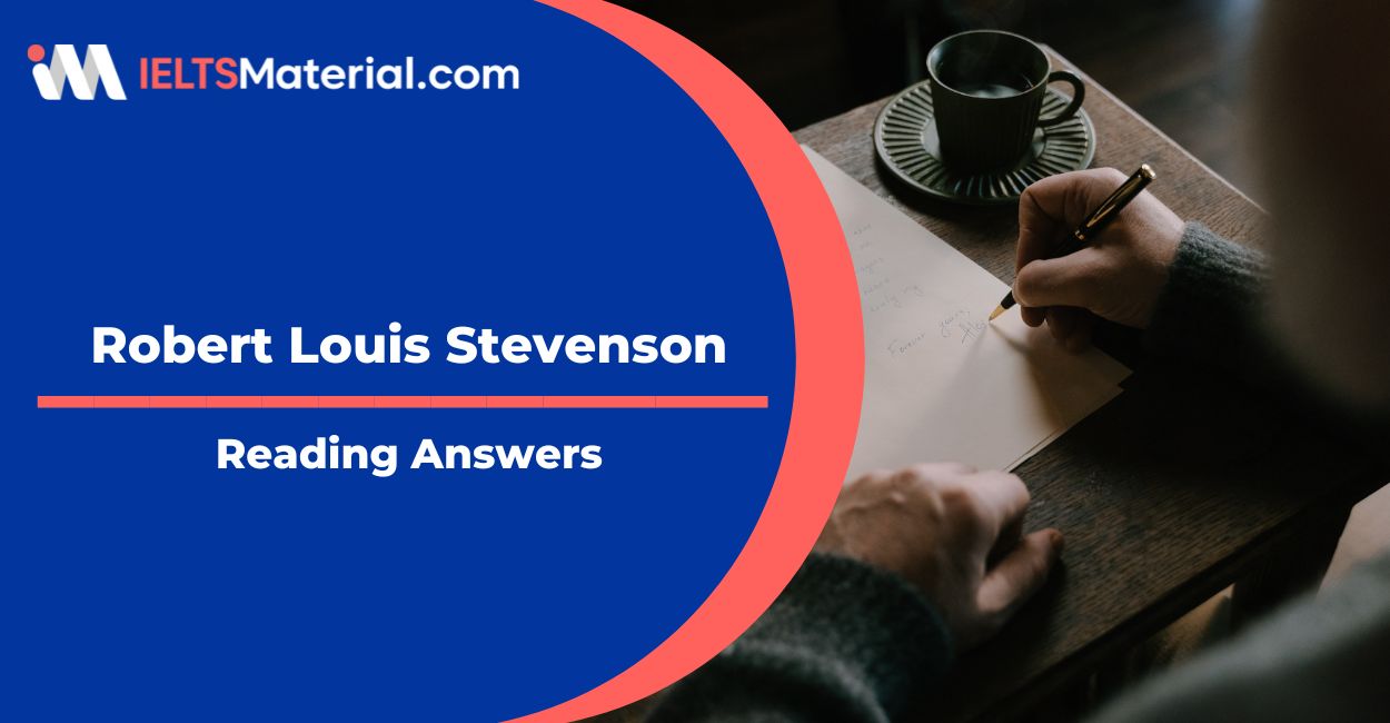 Robert Louis Stevenson Reading Answers