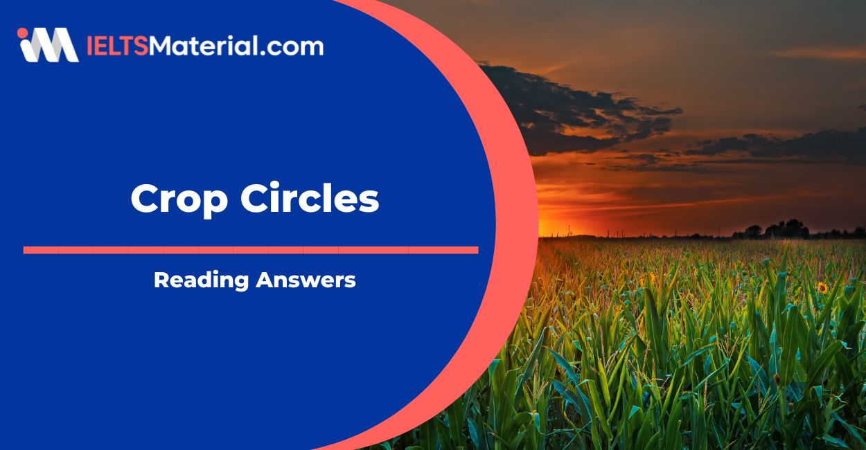 Crop Circles IELTS Reading Answers