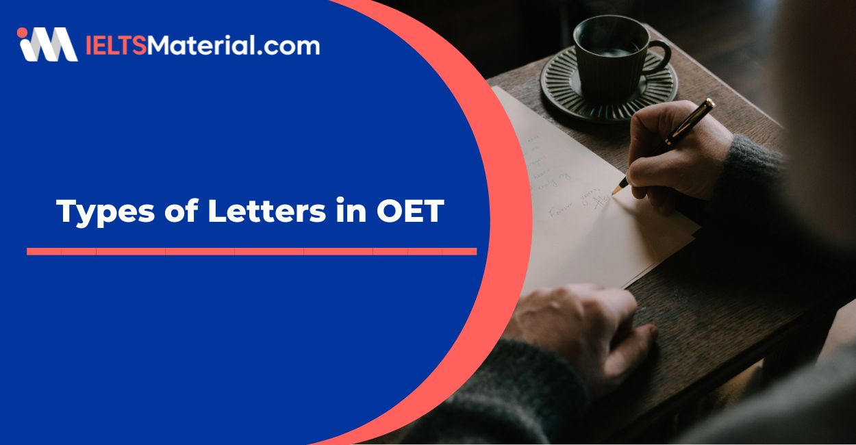 Types of Letters in OET
