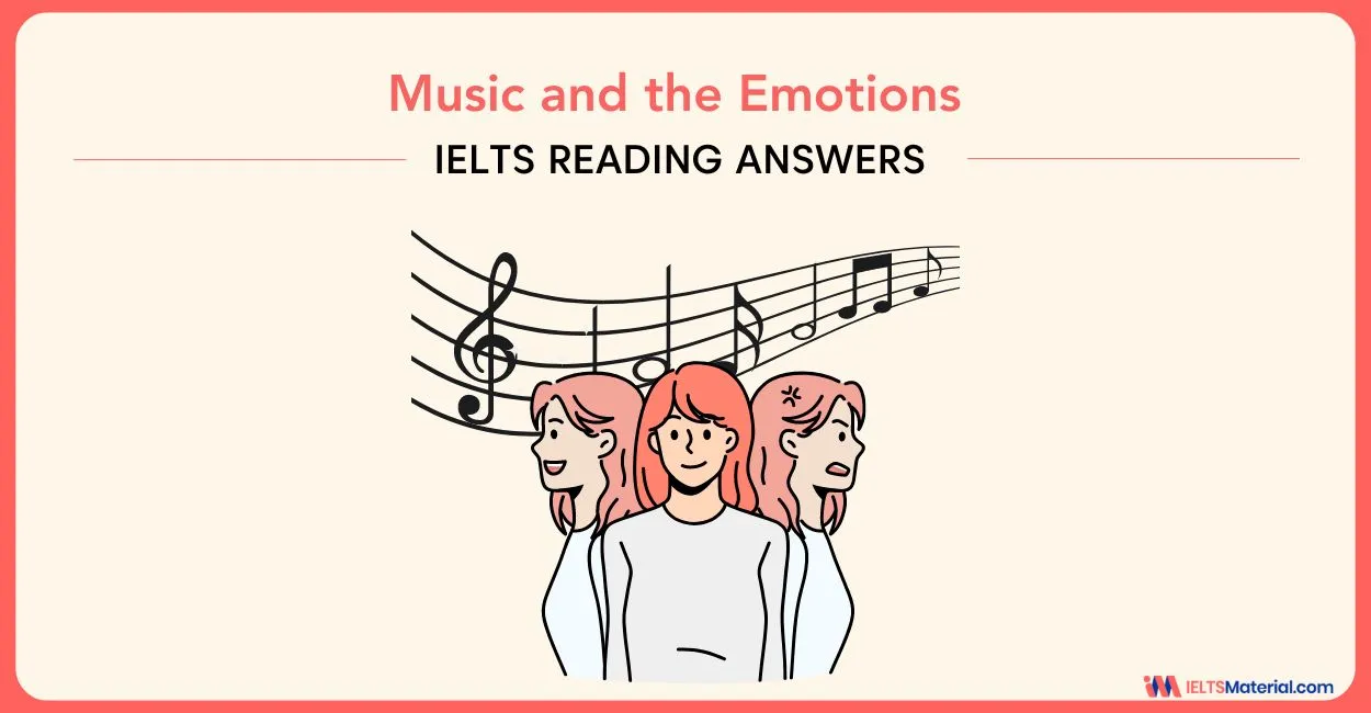 Music and the Emotions Reading Answers