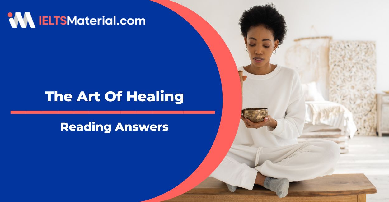 The Art Of Healing Reading Answers