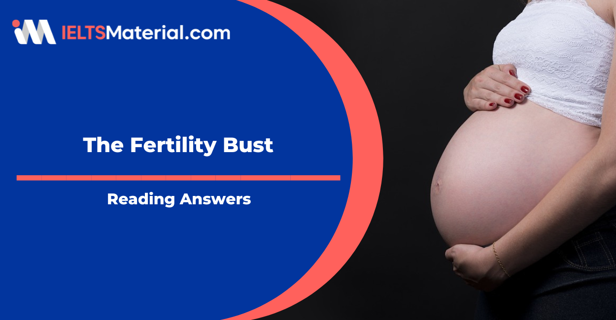 The Fertility Bust Reading Answers