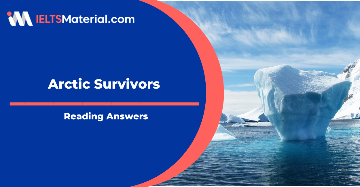 Arctic Survivors Reading Answers