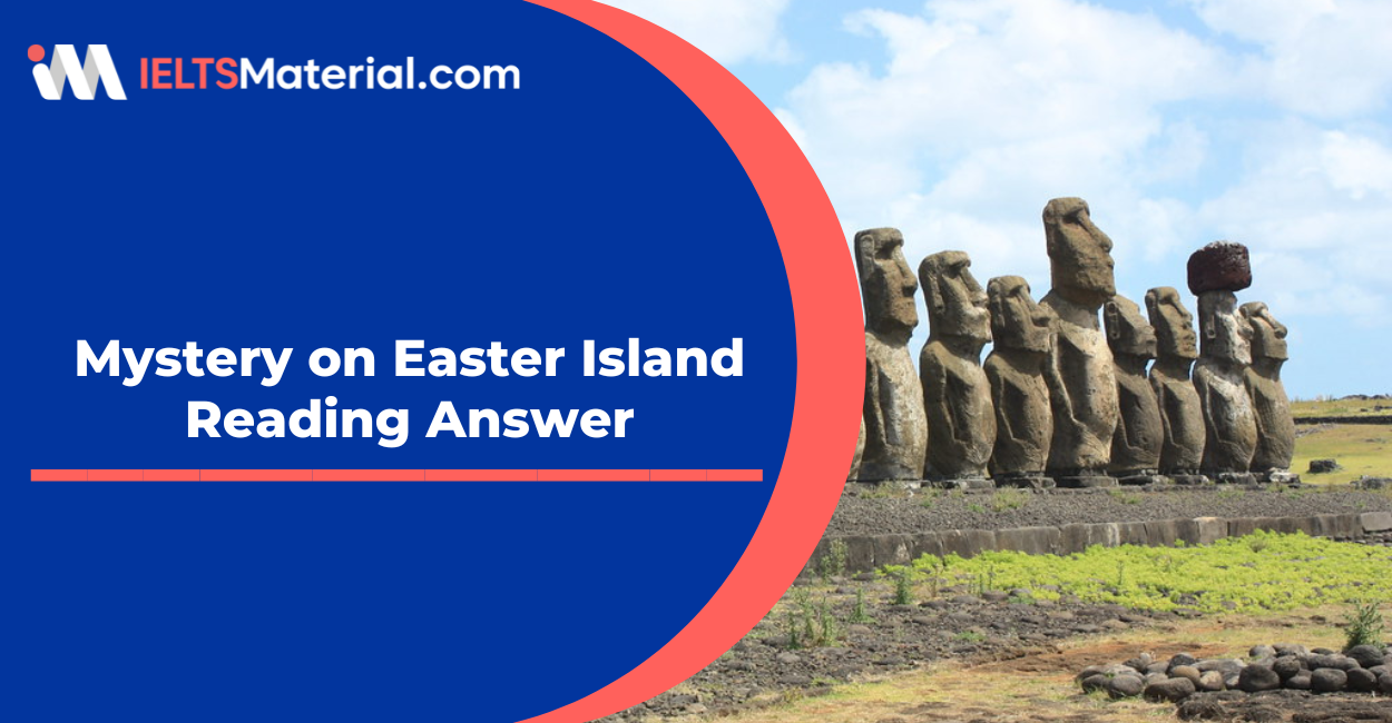 Mystery on Easter Island Reading Answer