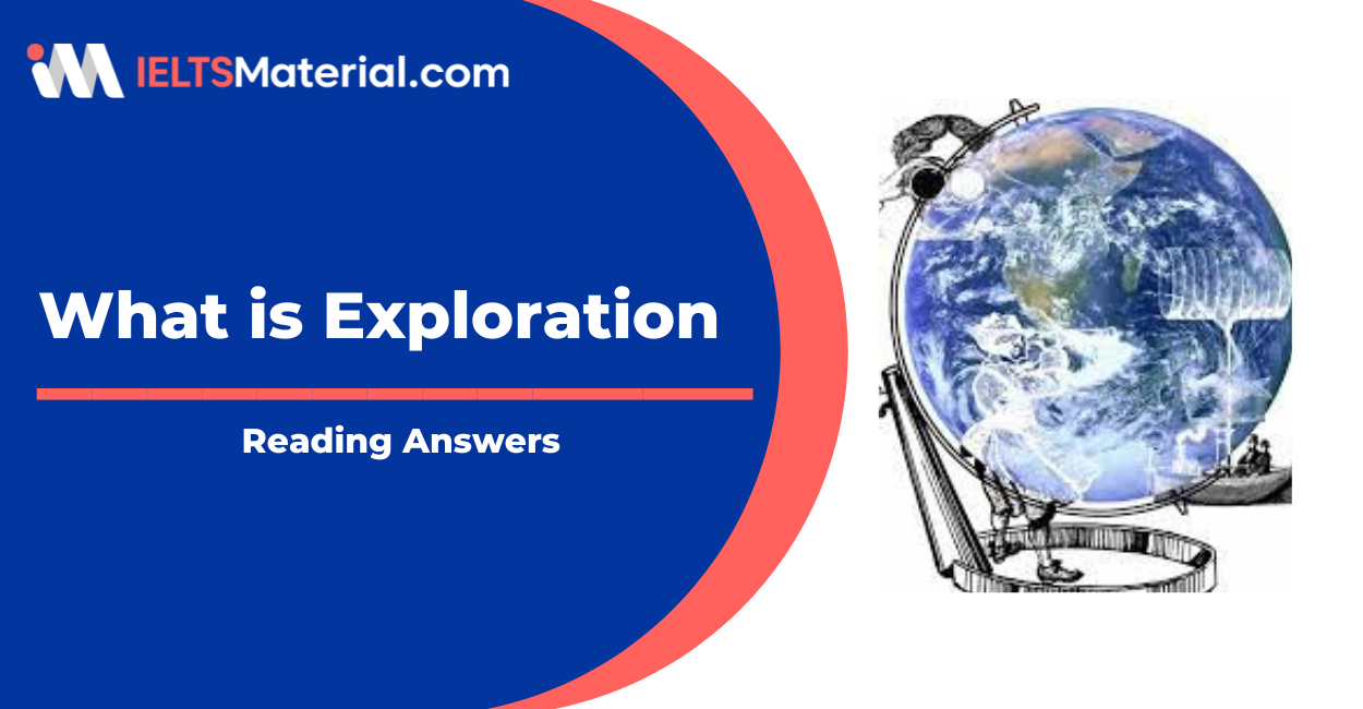 What is Exploration Reading Answer