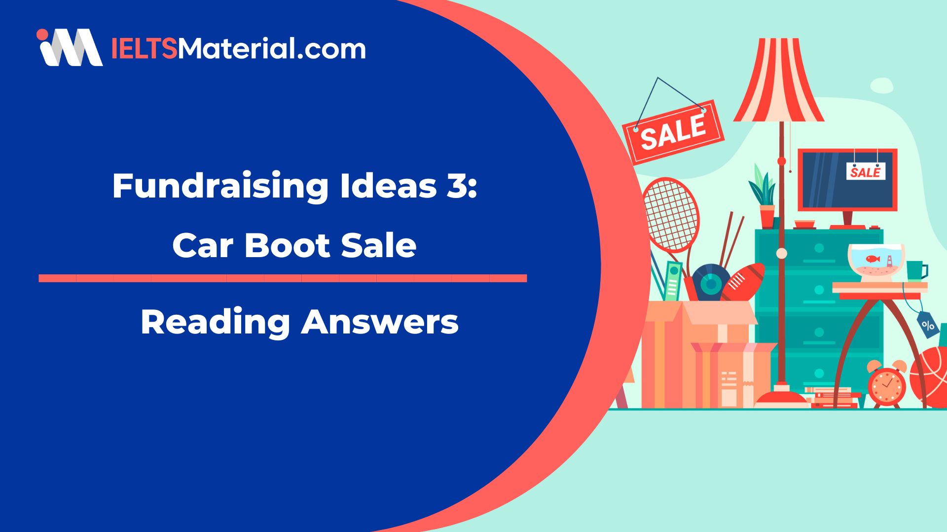Fundraising Ideas 3: Car Boot Sale Reading Answers