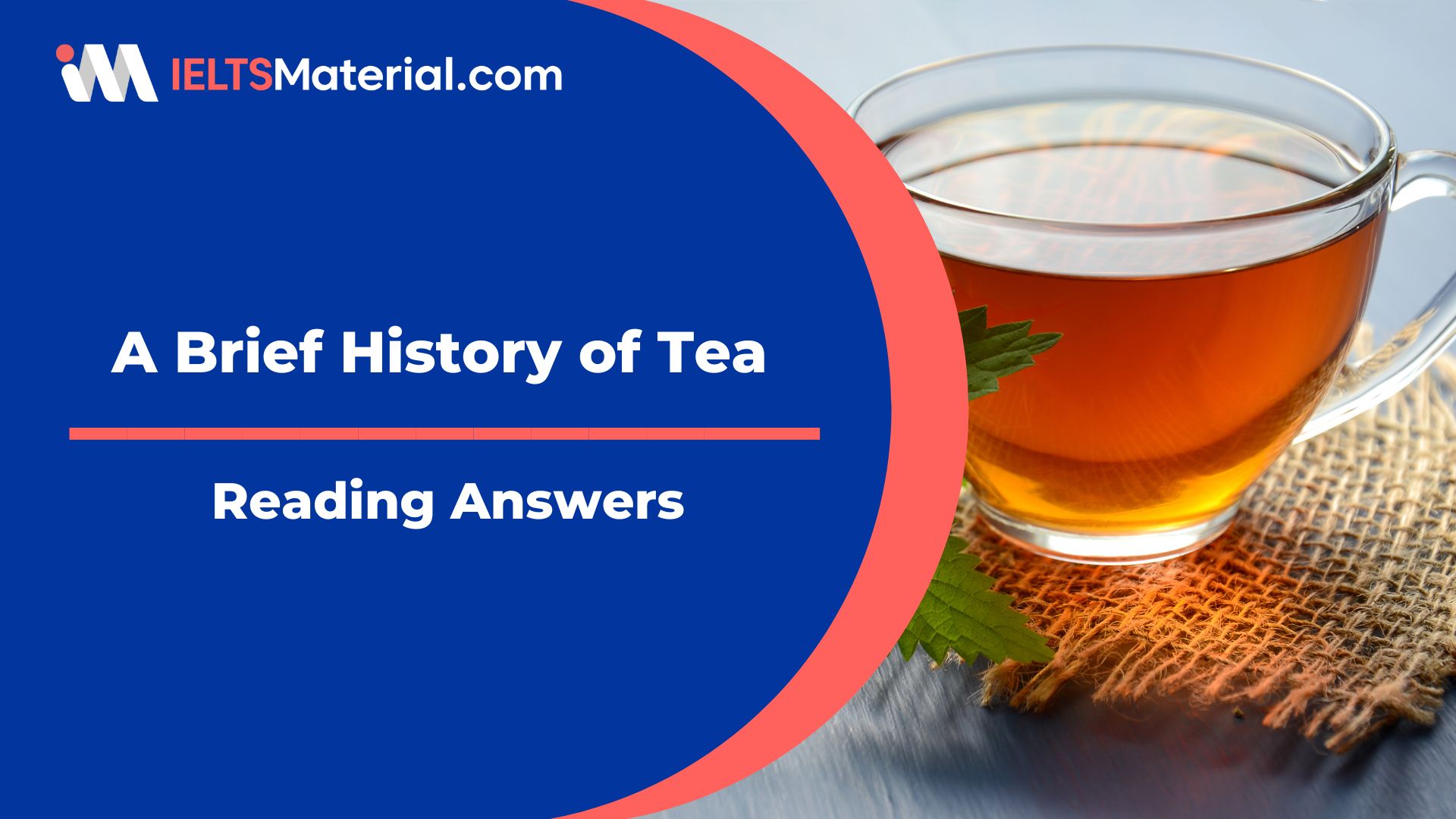 A Brief History of Tea Reading Answers