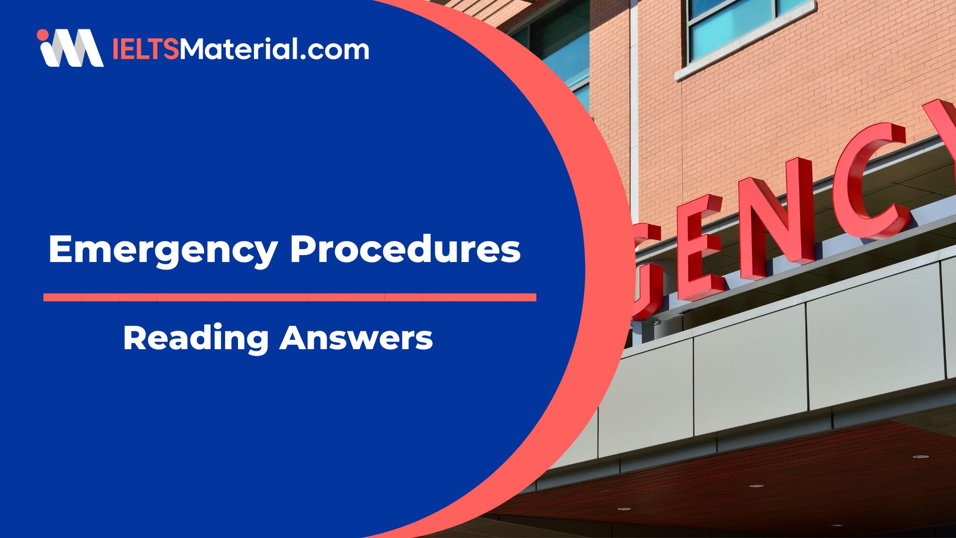 Emergency Procedures Reading Answers
