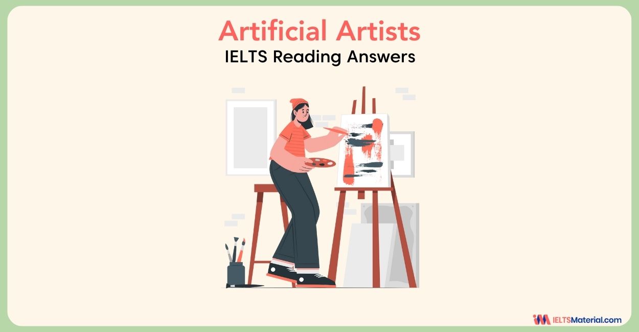 Artificial Artists Reading Answers