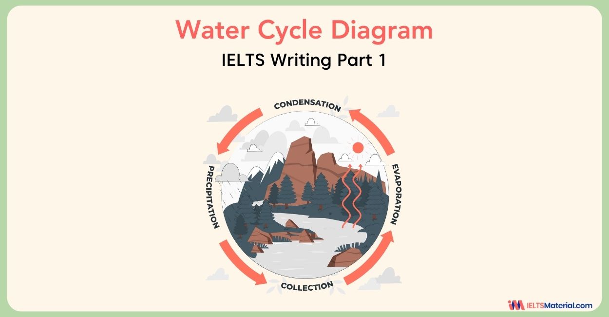 Water Cycle Diagram – IELTS Academic Writing Task 1 Answers