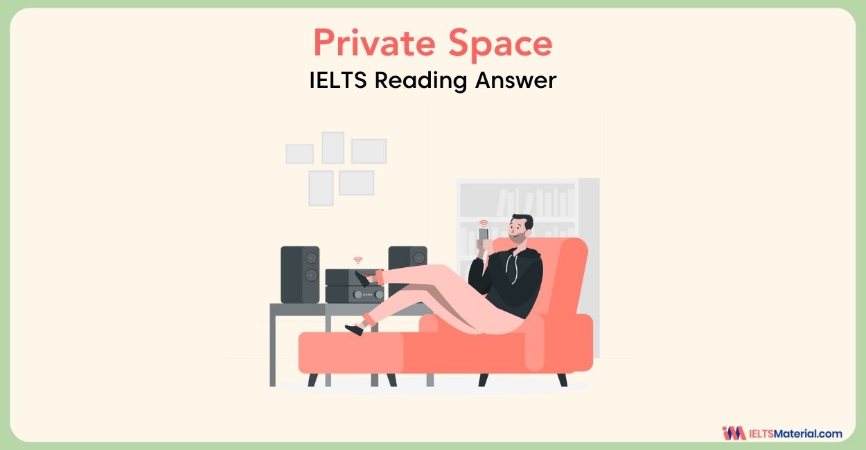 Private Space Reading Answers