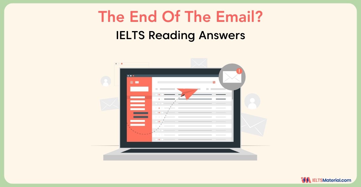 The End Of The Email? Reading Answers