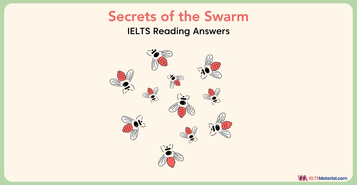 Secrets of the Swarm Reading Answers