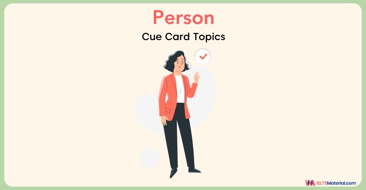Person-Cue Cards