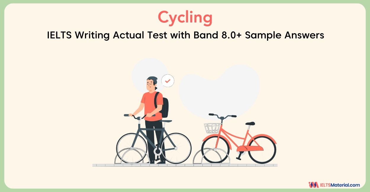 Cycling is more environmentally friendly than other forms of transport – IELTS Writing Task 2 Cause/Solution Essays