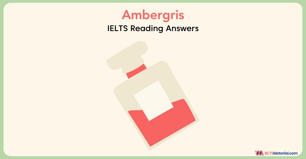 Ambergris Reading Answers