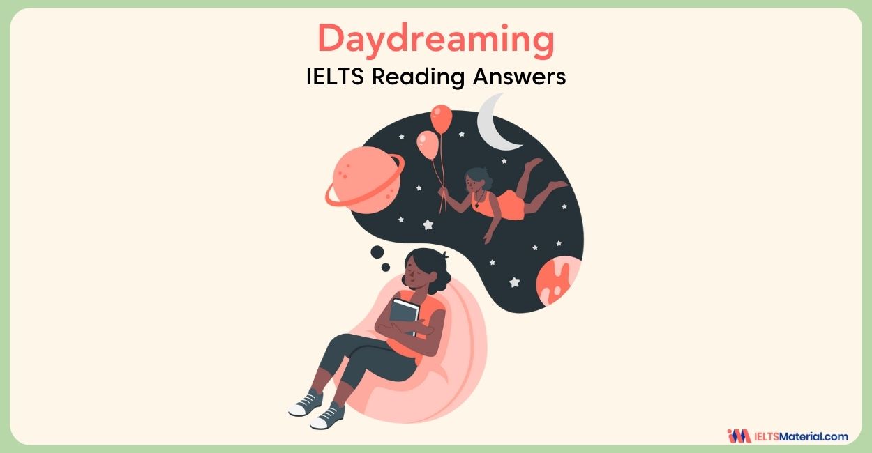 Daydreaming Reading Answers